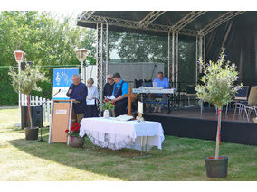 Ökumenischer Gottesdienst zum Stadtjubiläum (© Karl-Franz Thiede)